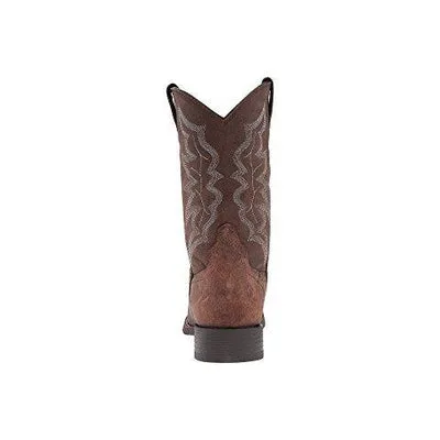 7221 Justin Men's 11" Stampede Distressed Brown Buster