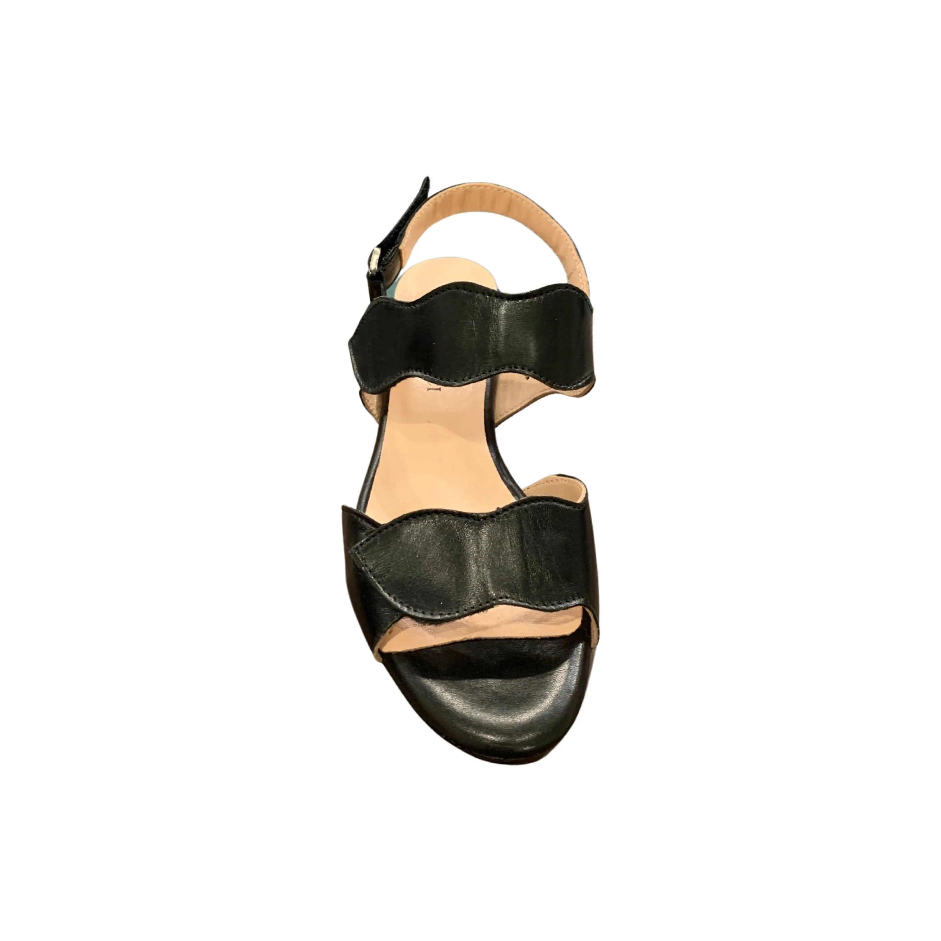 Adena Black Adjustable Sandal