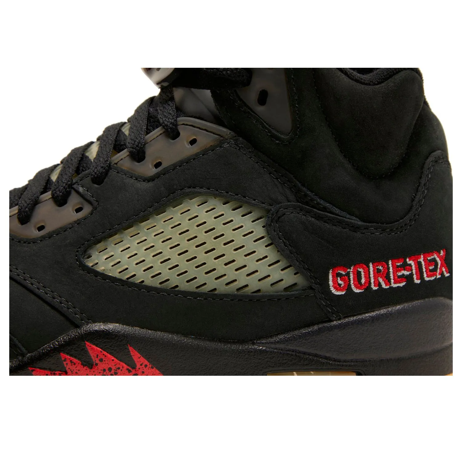 Air Jordan Wmns 5 Retro GORE-TEX 'Off-Noir' Sneakers, Black