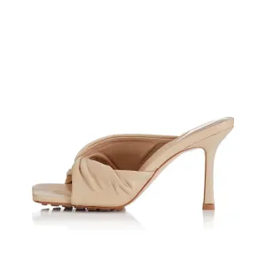 Alias Mae Leora Heel in Cream Leather