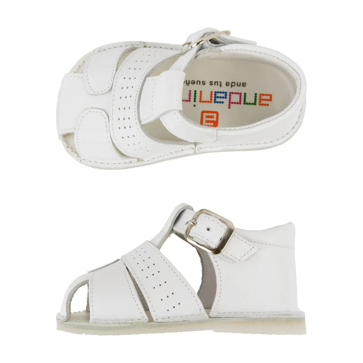 Andanines Baby Leather Sandals