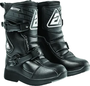 Answer Peewee Boot Black Youth - 10