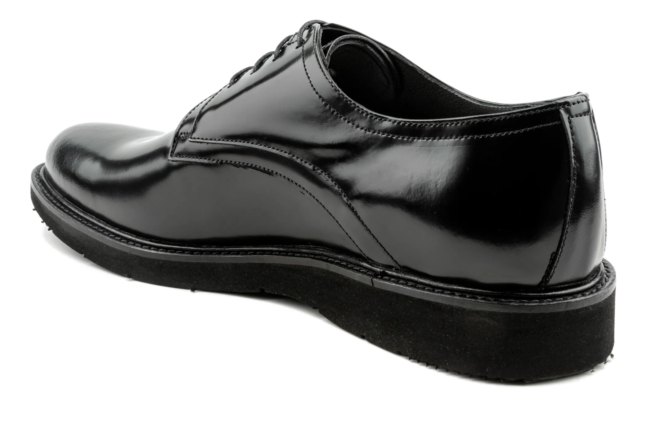 Black Patent Leather Derby Shoes For Men, Plain Toe Derby Shoes for Business Men & Professionals, Luxury Derby Shoes, Best Derby Shoes: Pax by Debbano