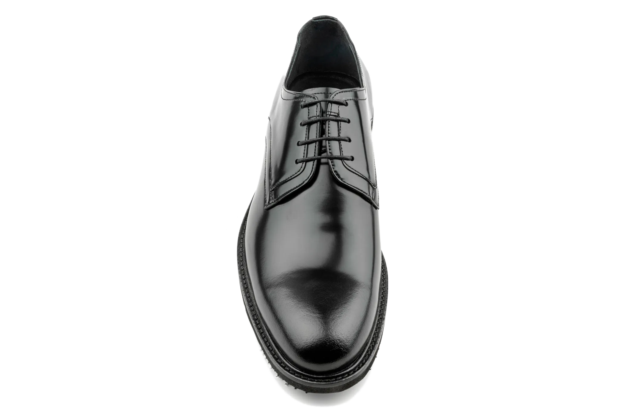 Black Patent Leather Derby Shoes For Men, Plain Toe Derby Shoes for Business Men & Professionals, Luxury Derby Shoes, Best Derby Shoes: Pax by Debbano