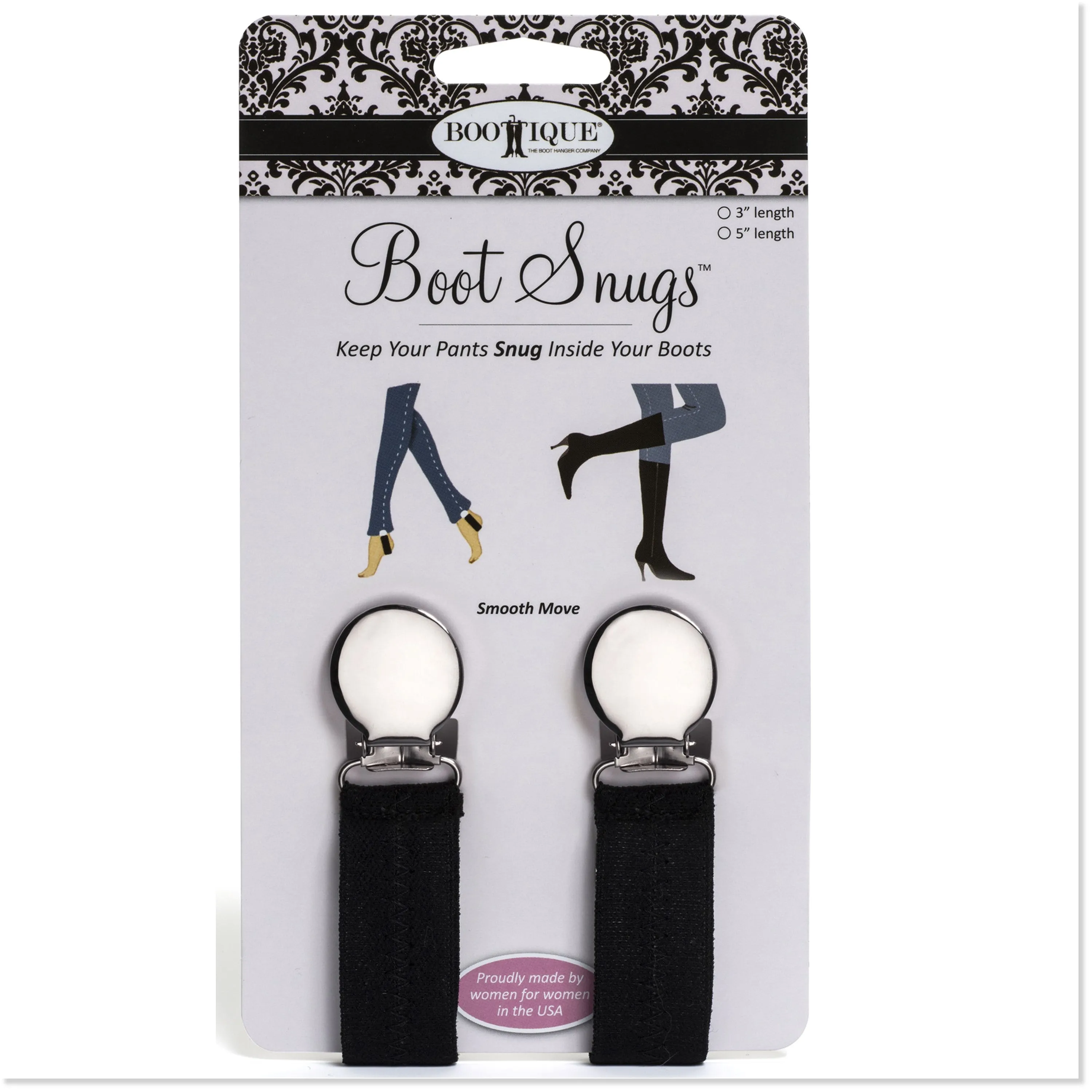 Boot Snugs™ Pant Clips - Amazon's Choice