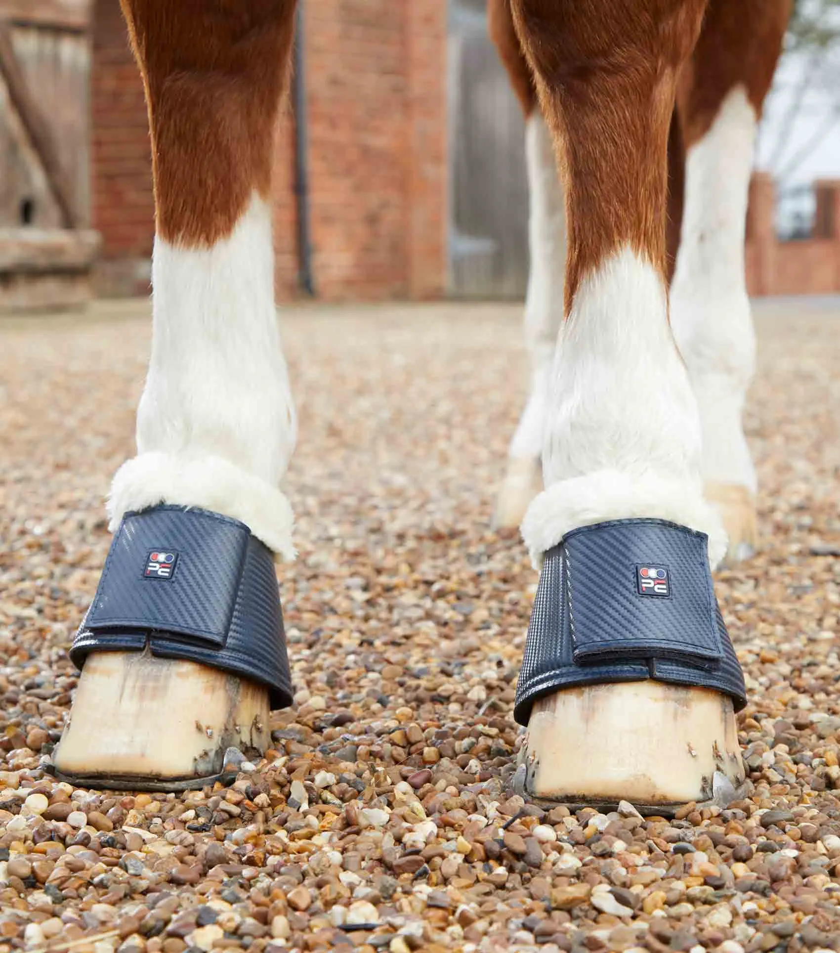 Carbon Tech Techno Wool Over Reach Boots Navy