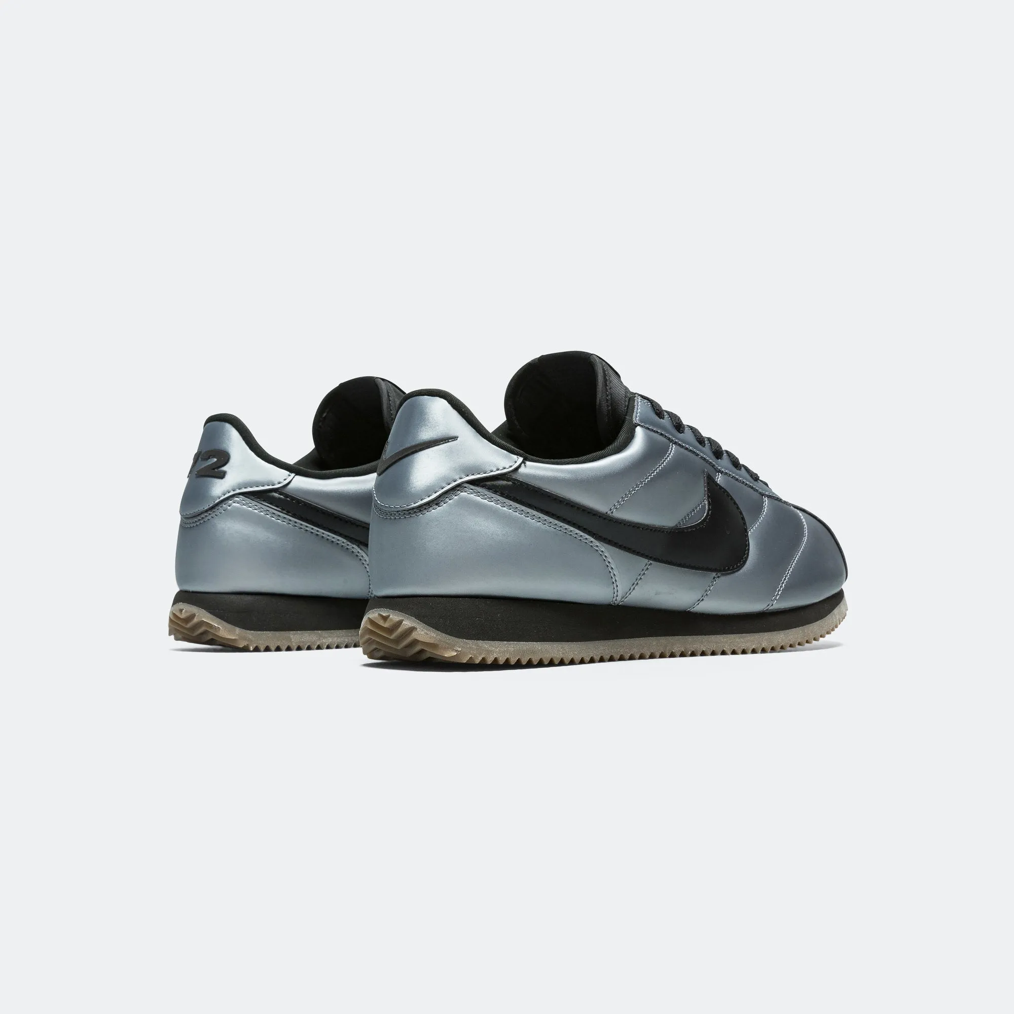 Cortez SE - Metallic Cool Grey/Black-Gum