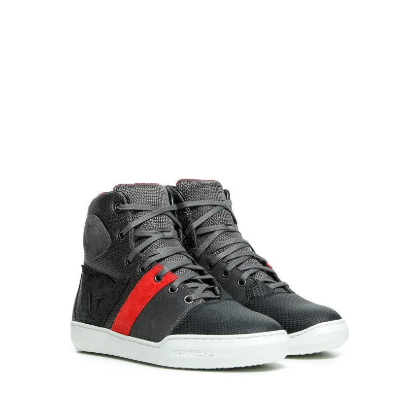 Dainese York Air Lady Shoes Black/Red