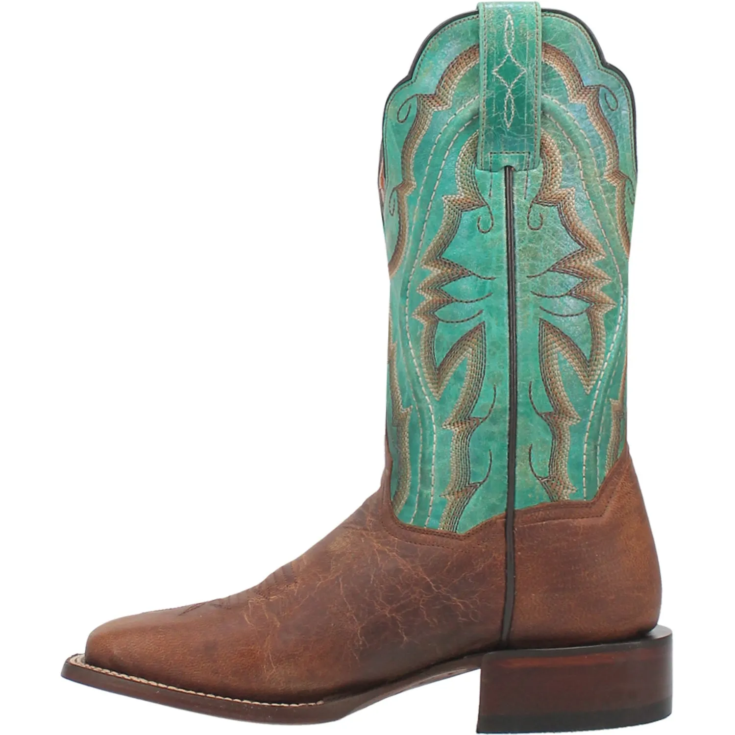 Dan Post Womens Babs Brown Leather Cowboy Boots