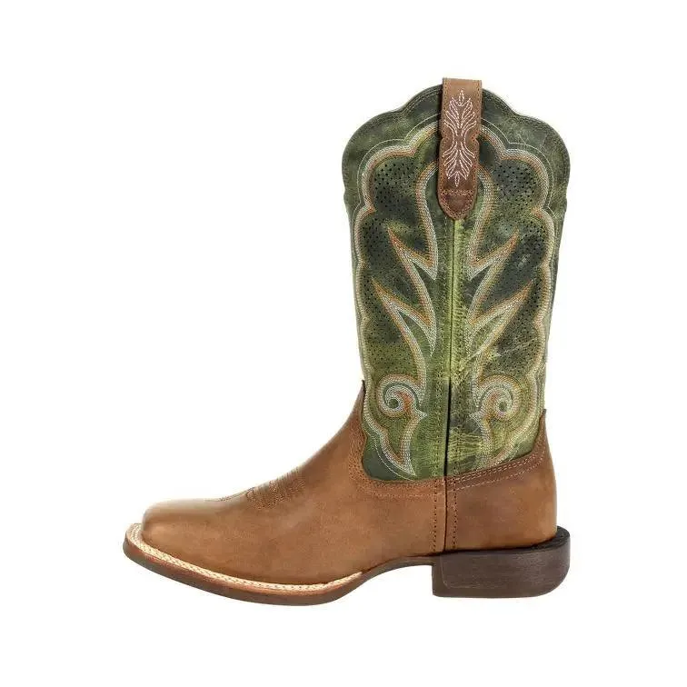 Durango Lady Rebel Pro Women’s Ventilated Olive Western Boot DRD0378