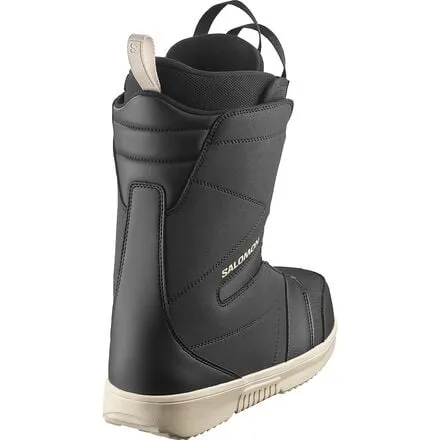 Faction BOA Snowboard Boot - 2024 Salomon Black/Black/Rainy Day