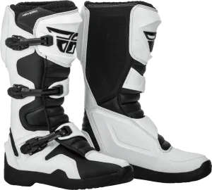 Fly Racing Maverik Boots - White/Black