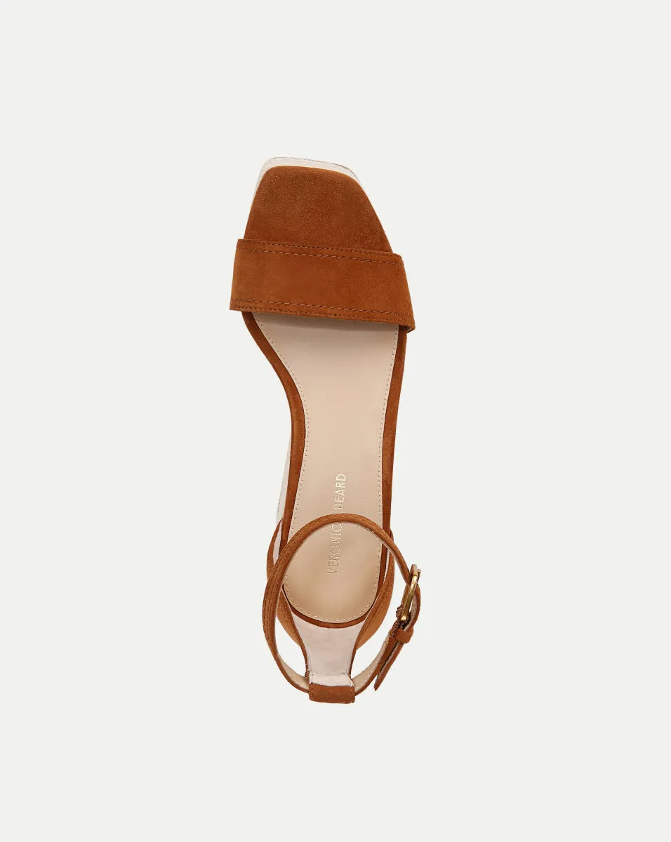 Gianna Raffia Wedge Sandal