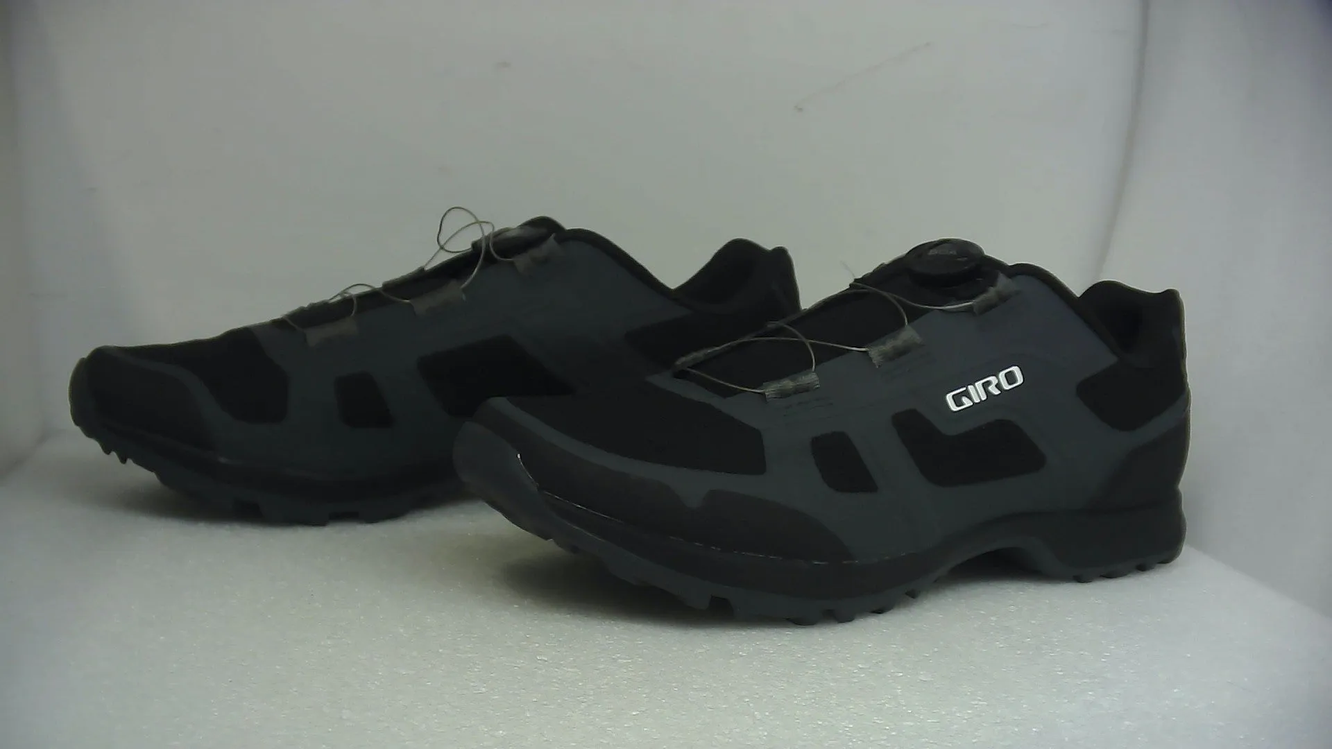 Giro Gauge BOA Bicycle Shoes Dark Shadow/Black 44 (Without Original Box)