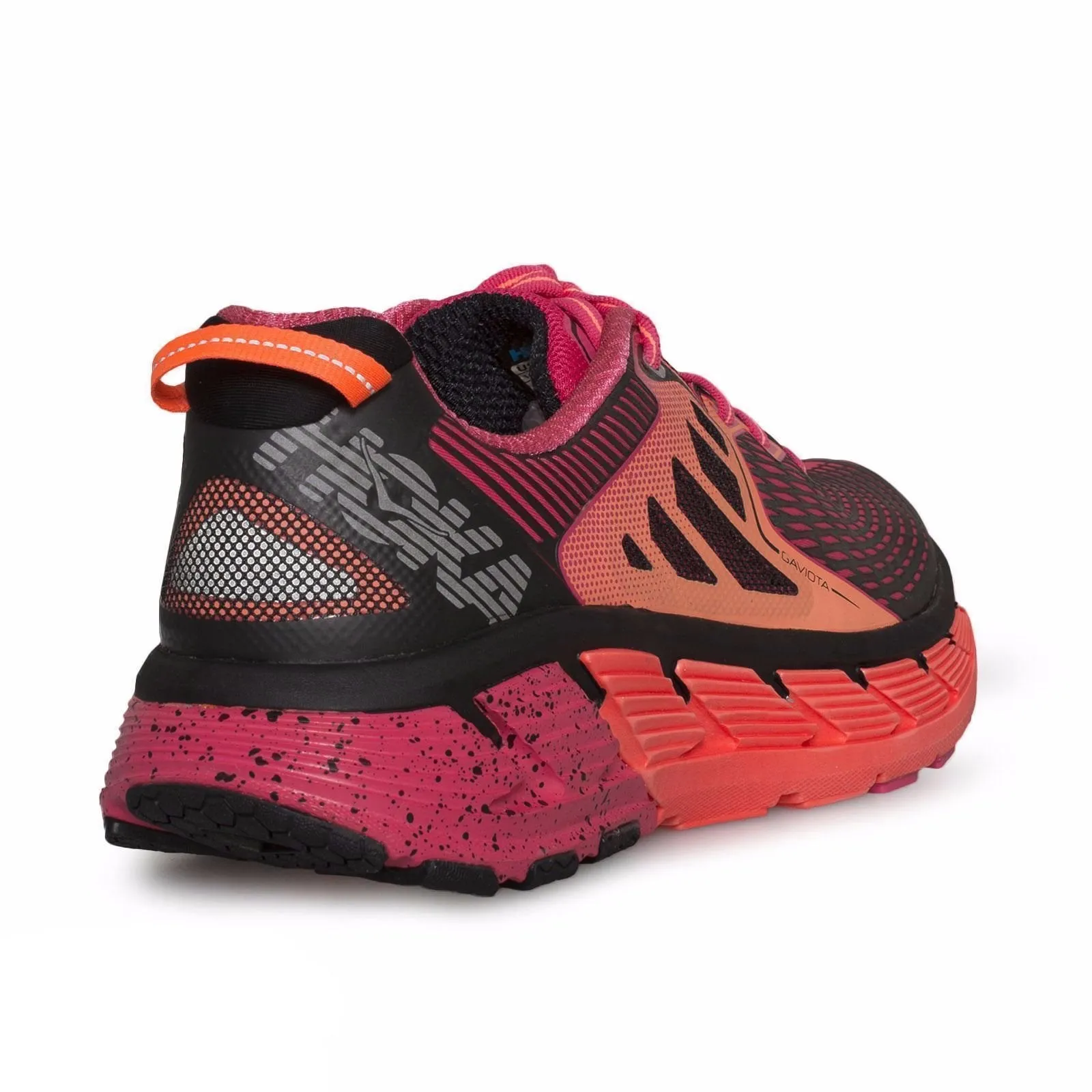 Hoka Gaviota Paradise Pink / Neon Coral Running Shoes