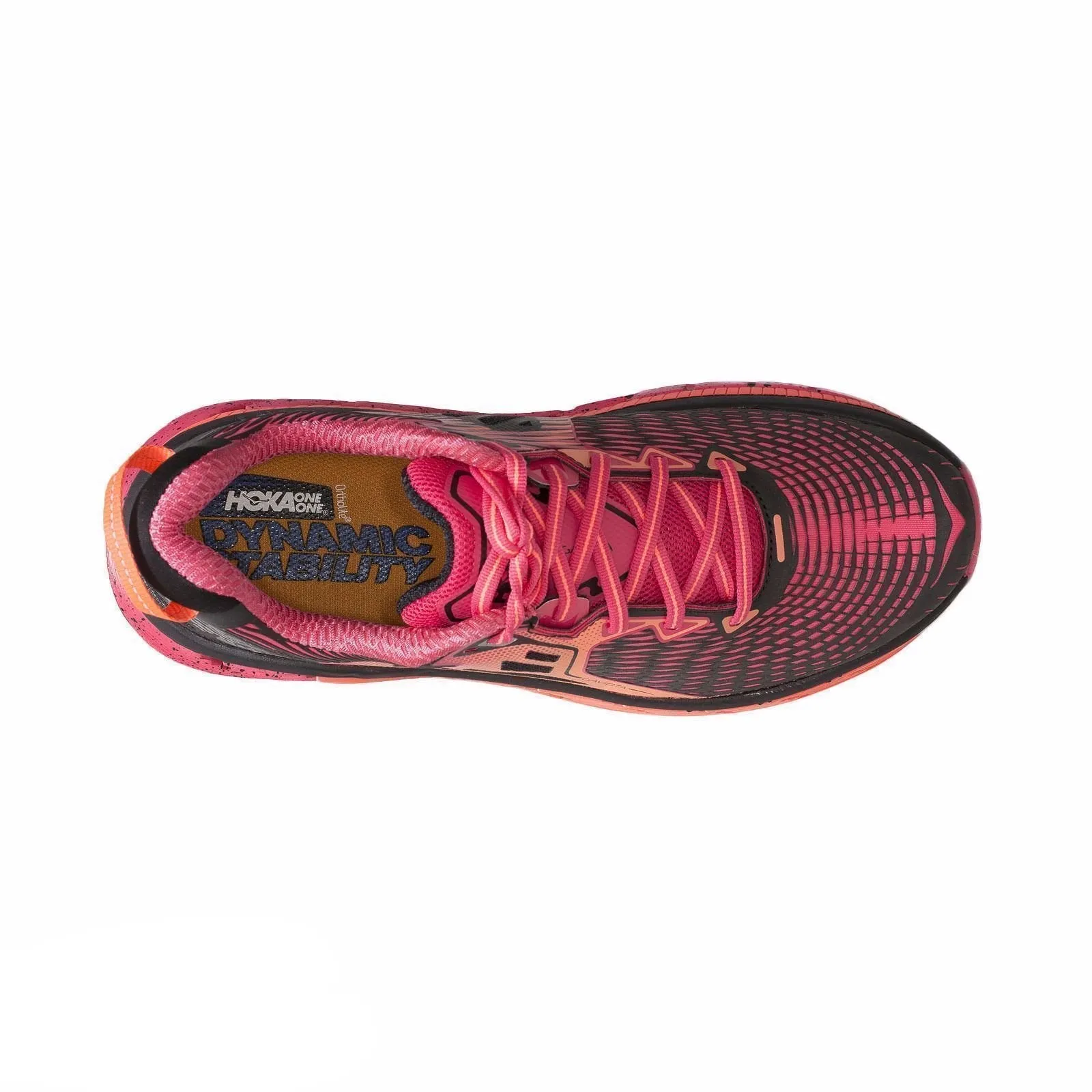 Hoka Gaviota Paradise Pink / Neon Coral Running Shoes