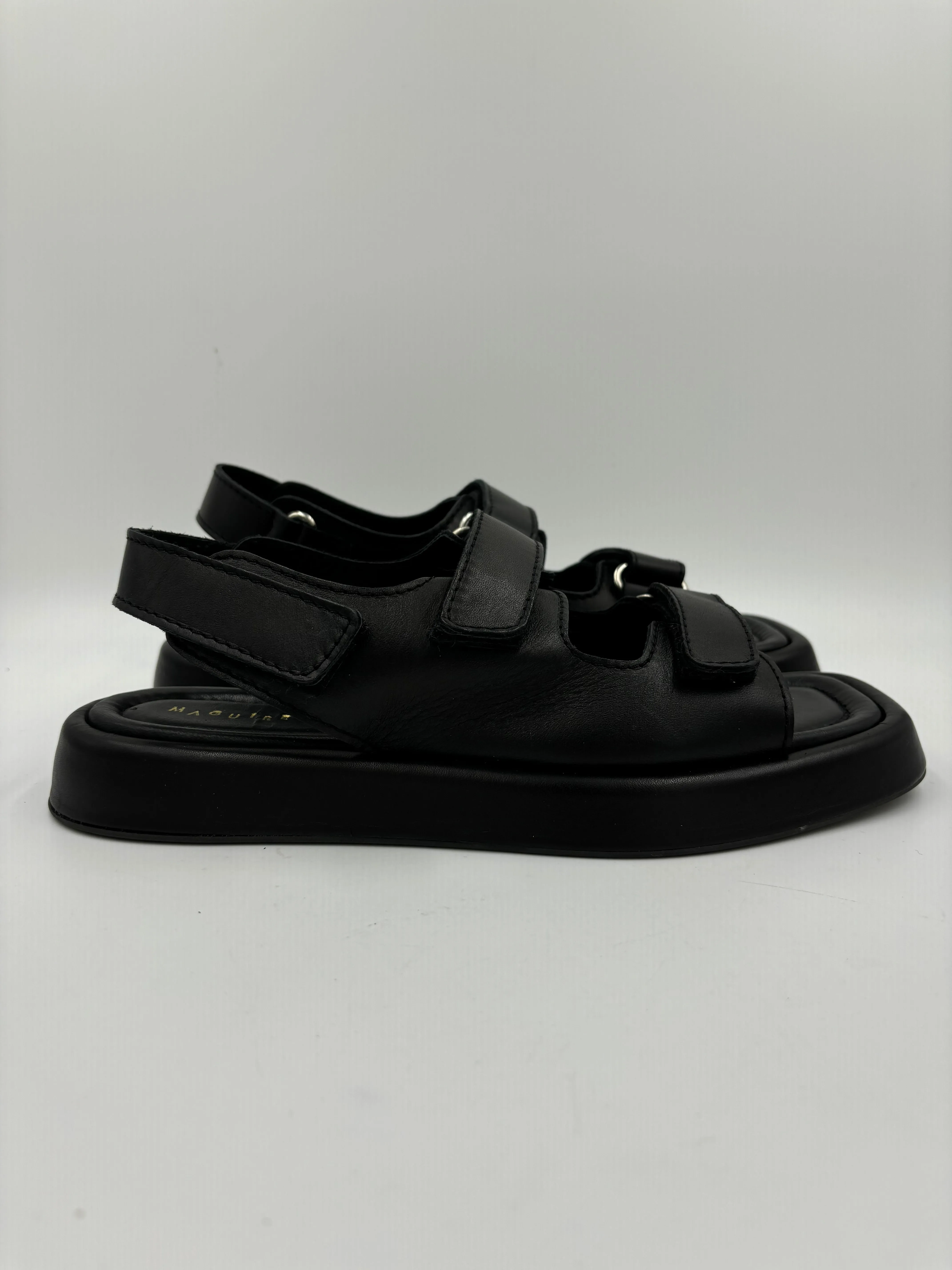 Imperfect Murcia Black Sandal