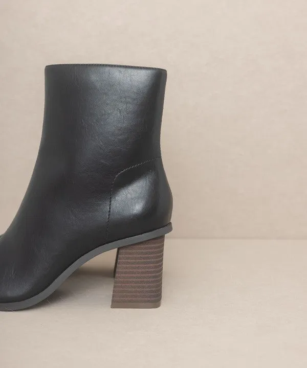 Lance Square Toe Ankle Boots