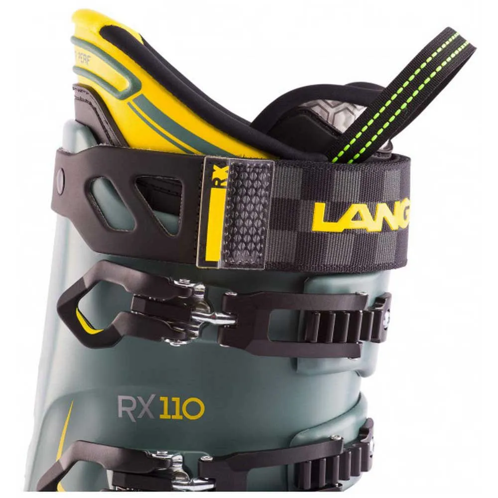 Lange RX 110 Mens Ski Boots Army / Grey