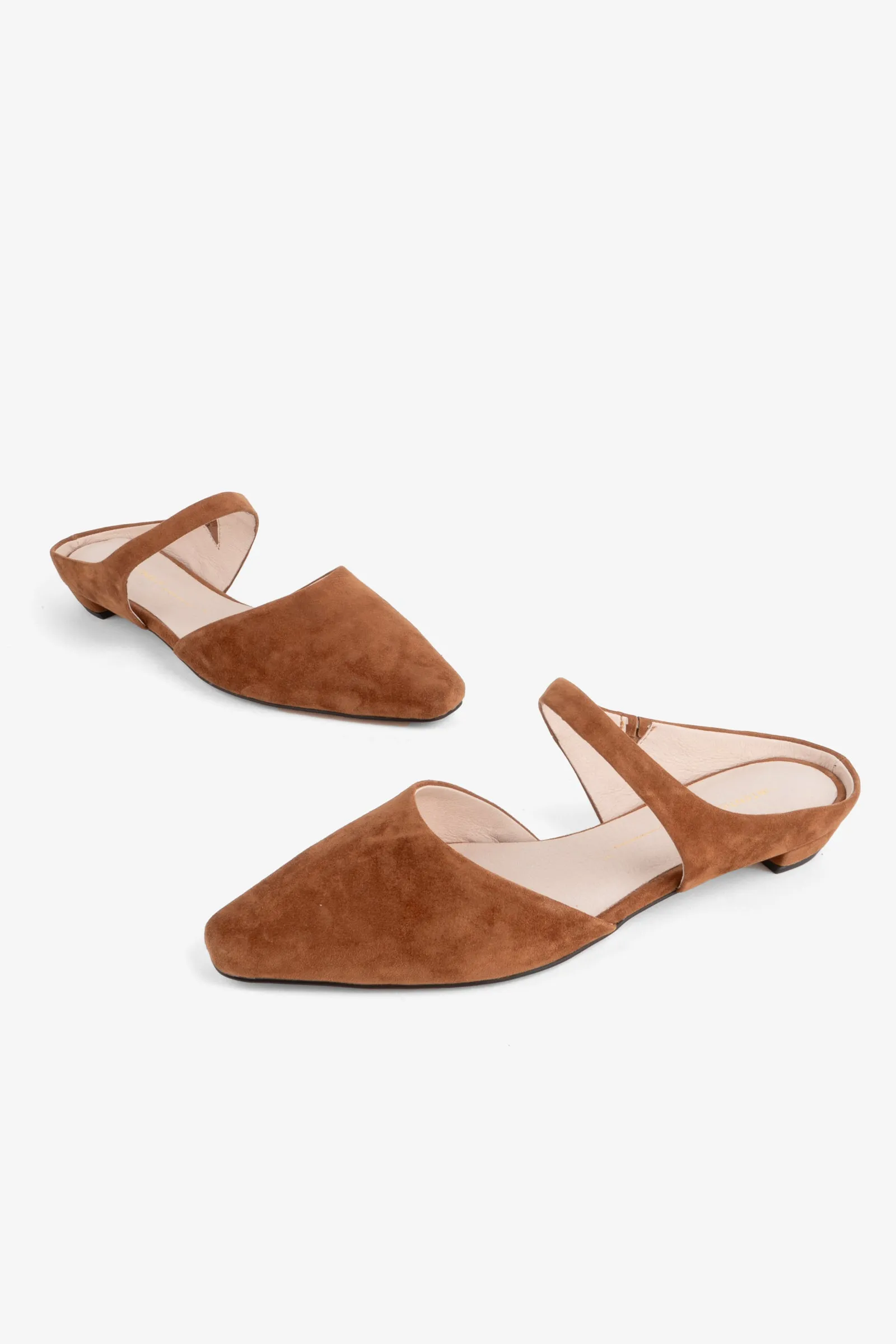 LOURDES SLIP ON SUEDE MULE