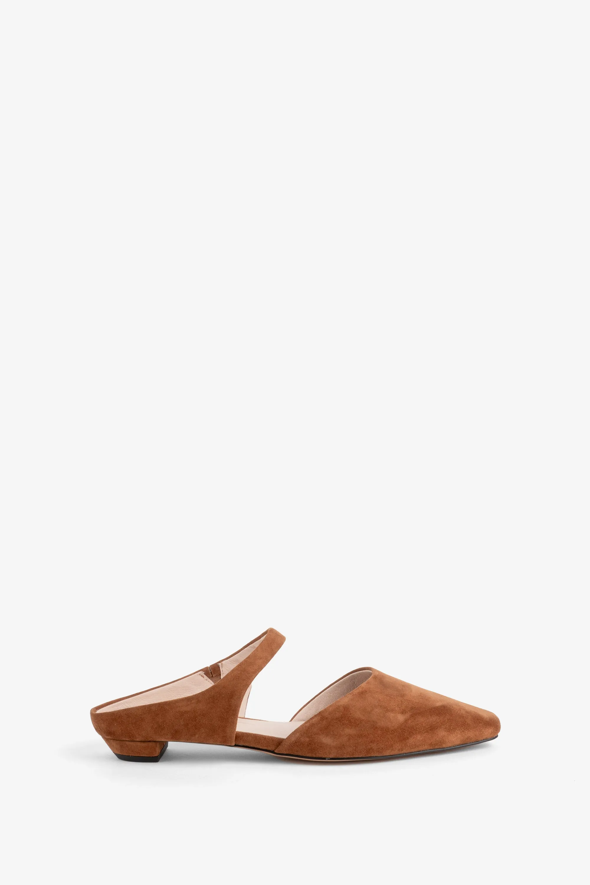 LOURDES SLIP ON SUEDE MULE