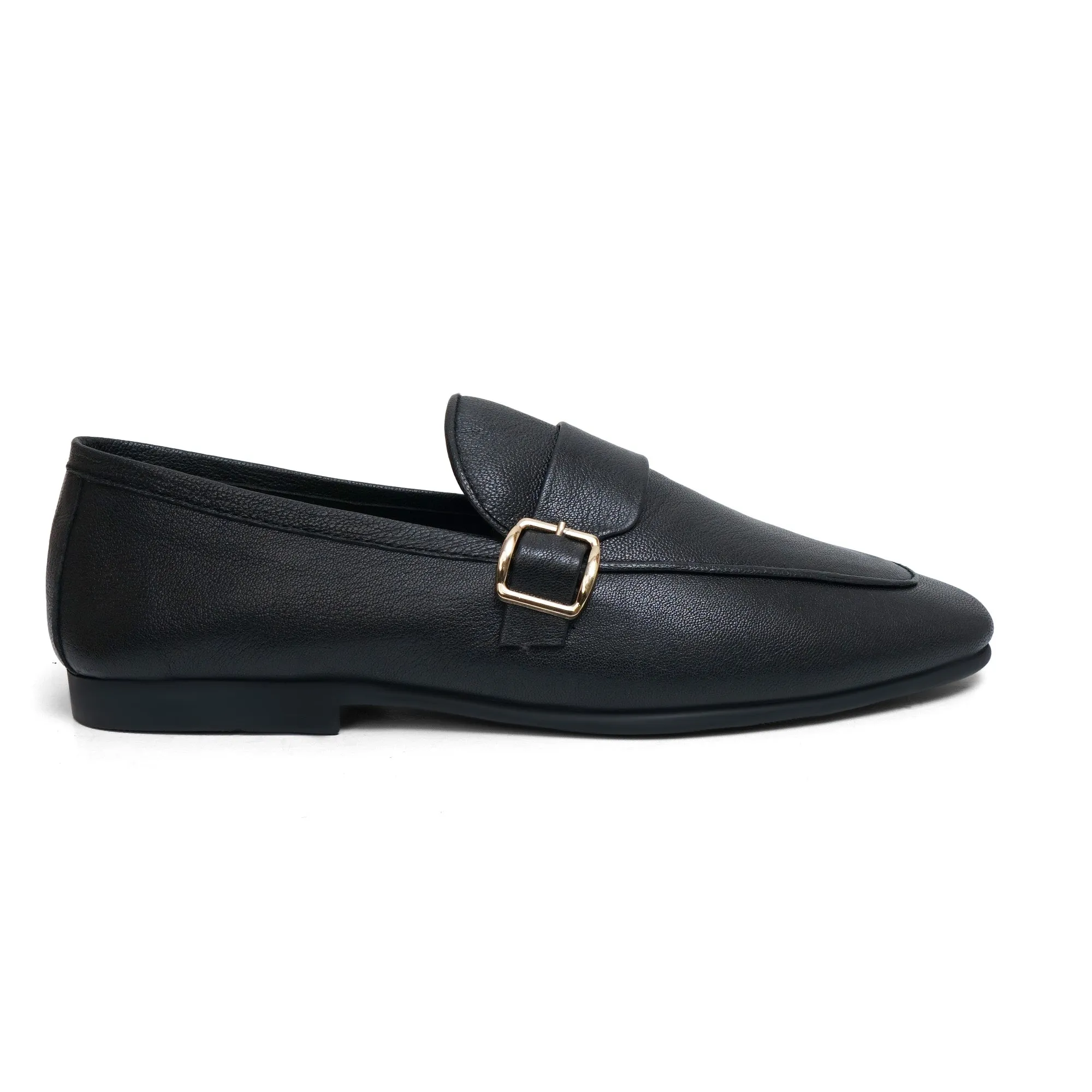 LS Pure Leather Paragon Shoes LS-933 BLK