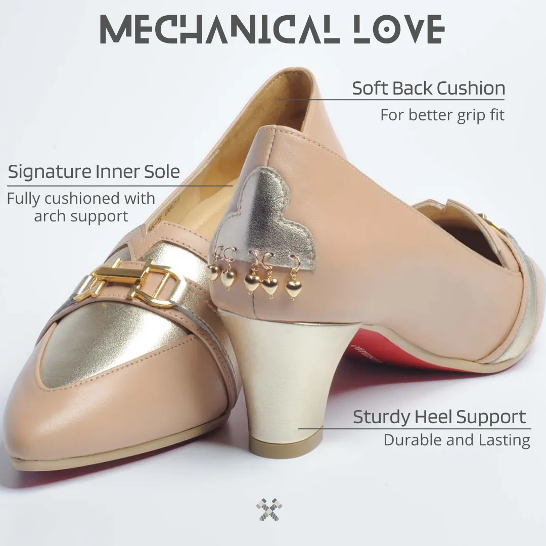 Mechanical Love - Statement 2" Heeled Loafers