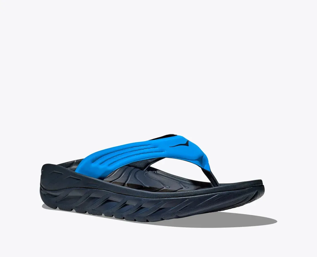 MEN'S HOKA ORA RECOVERY FLIP | DIVA BLUE / OUTER SPACE