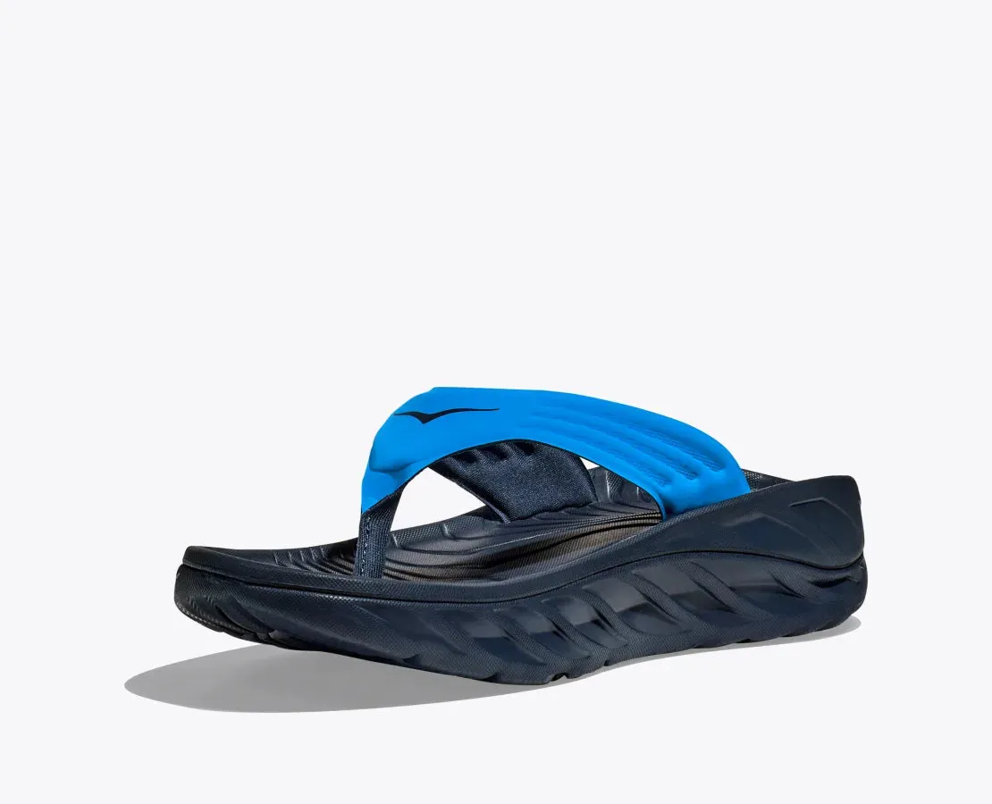 MEN'S HOKA ORA RECOVERY FLIP | DIVA BLUE / OUTER SPACE