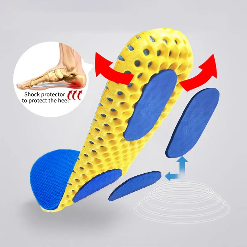 Mesh Sports Shoes Memory Foam Insoles