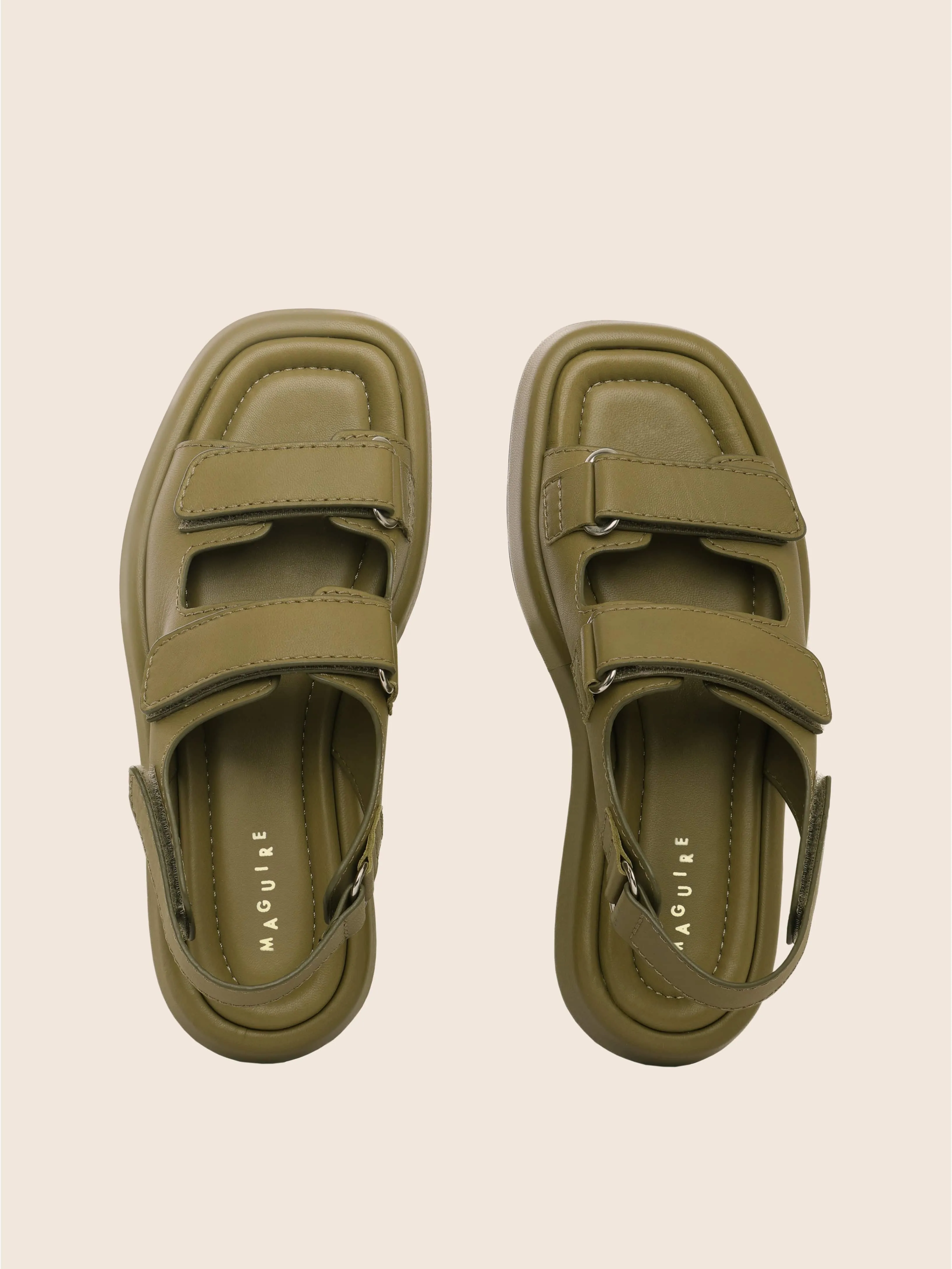 Murcia Olive Sandal