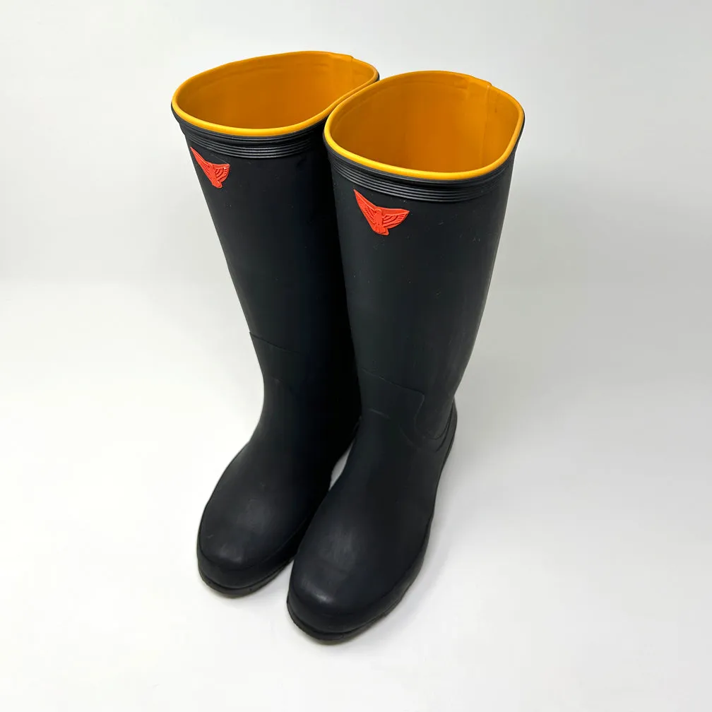 Natural Rubber Boots - Black