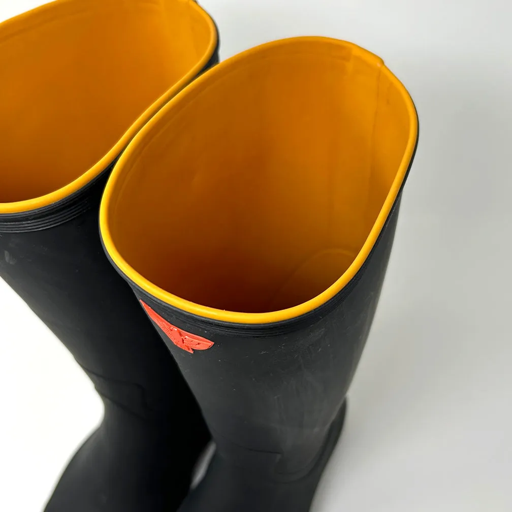 Natural Rubber Boots - Black