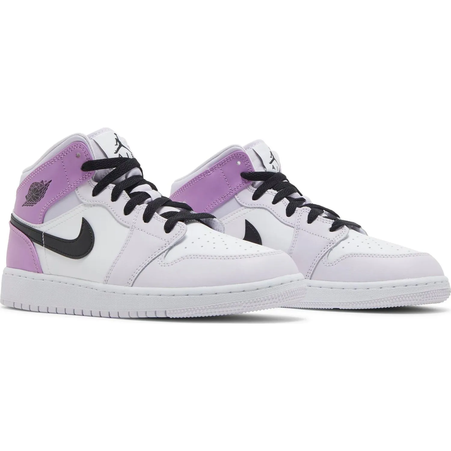 Nike Air Jordan 1 Mid GS sneakers, purple