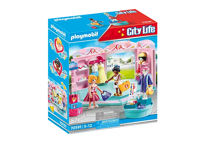 Playmobil City Life Fashion Store