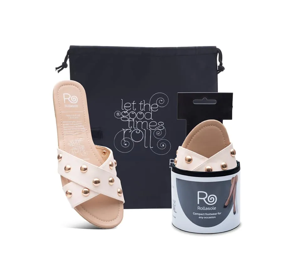 Rollasole Foldable Sandals - Sandstorm/Beige