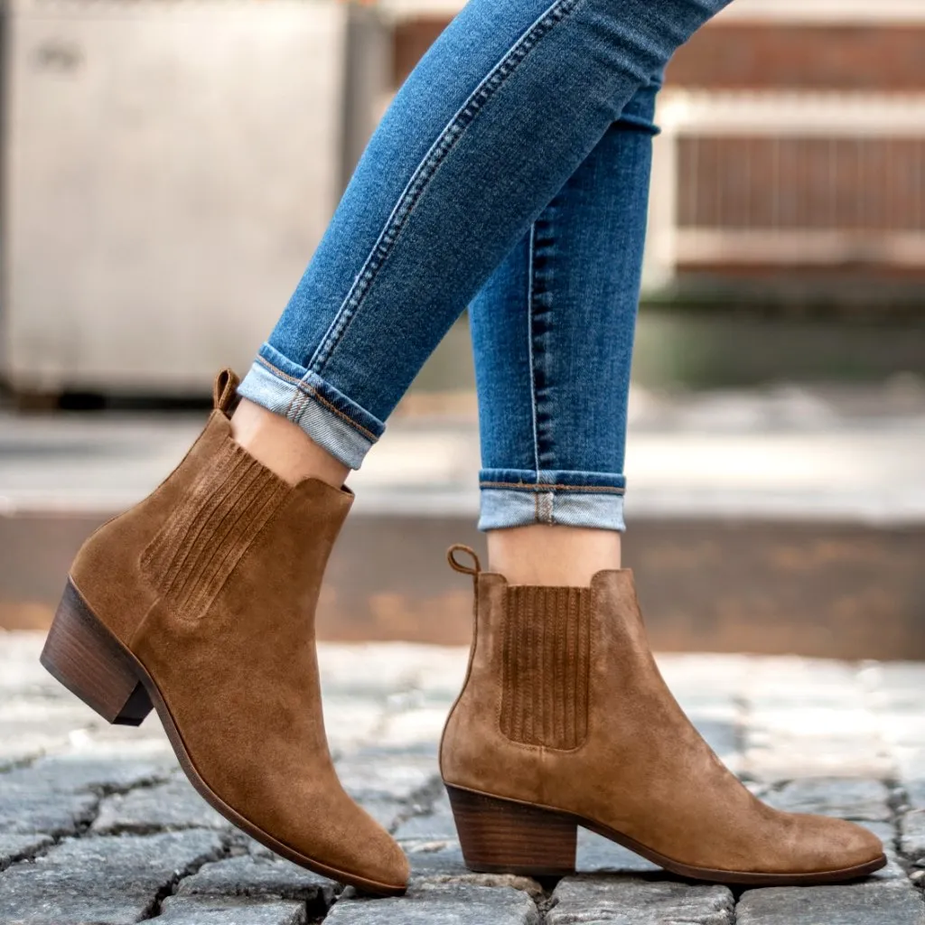 [S] Dreamer Bootie | Golden Brown