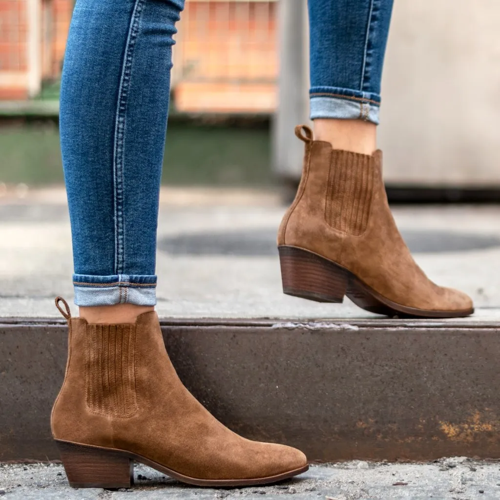 [S] Dreamer Bootie | Golden Brown