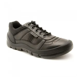 Start-rite Rhino Sherman Boys Black School Shoe