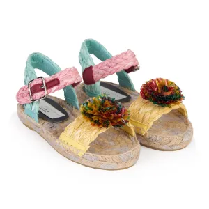 Stella McCartney Girls Rafia Sandals