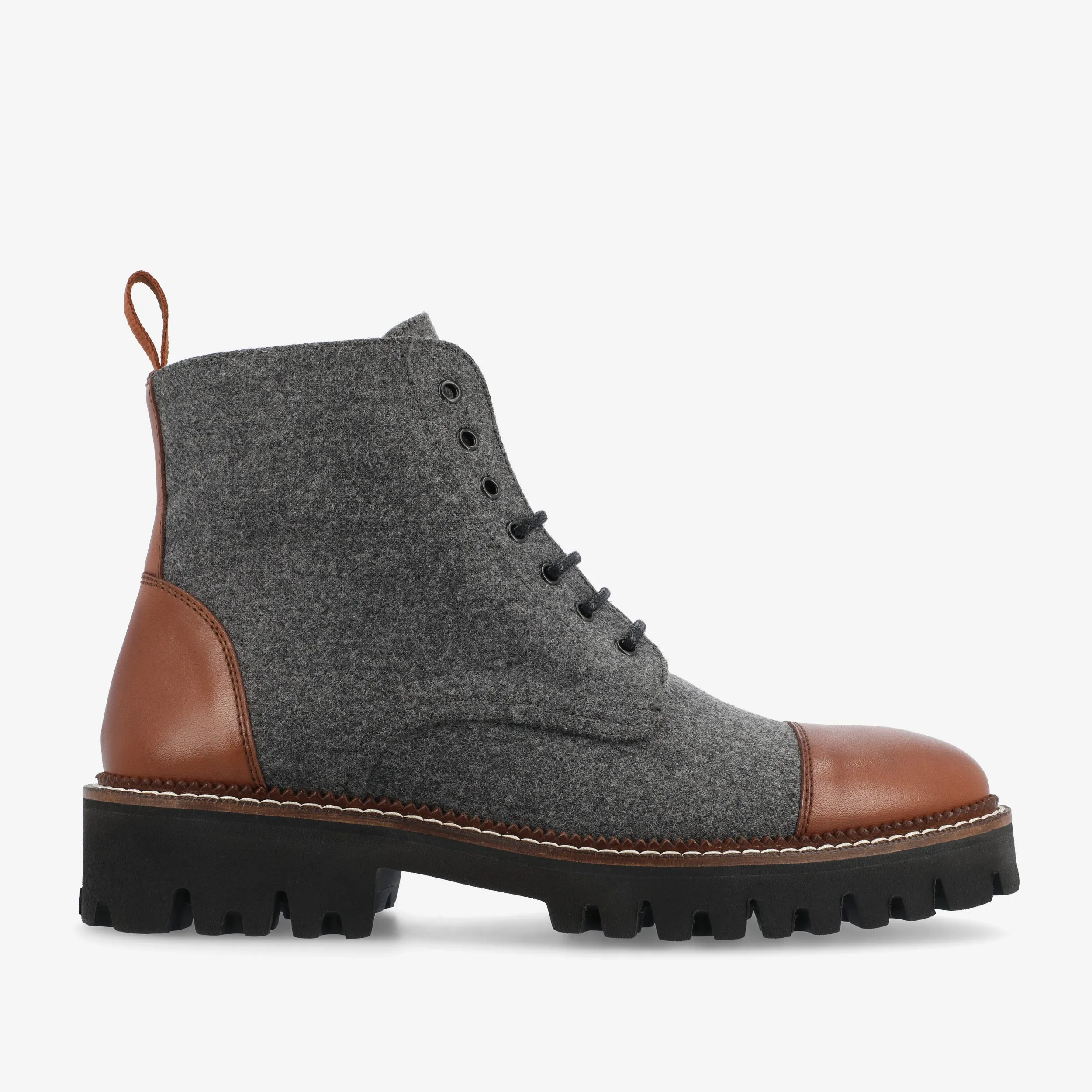 The Jill Boot in Grey/Brown (Last Chance, Final Sale)