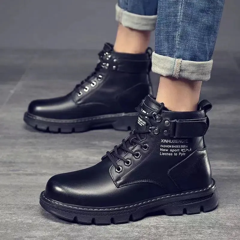 Top Fashion Winter High Leather Boots